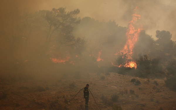 Νέος συναγερμός στην Εύβοια - Νέες αναζωπυρώσεις στον Βάτωντα