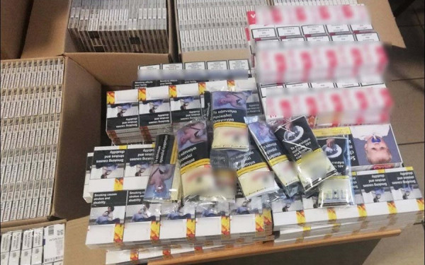 Θεσσαλονίκη: Συνελήφθη 43χρονος για εμπόριο λαθραίων καπνικών προϊόντων
