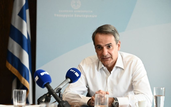 Κυρ. Μητσοτάκης στο υπουργείο Εσωτερικών: Κεντρικός στόχος η καλύτερη εξυπηρέτηση του πολίτη