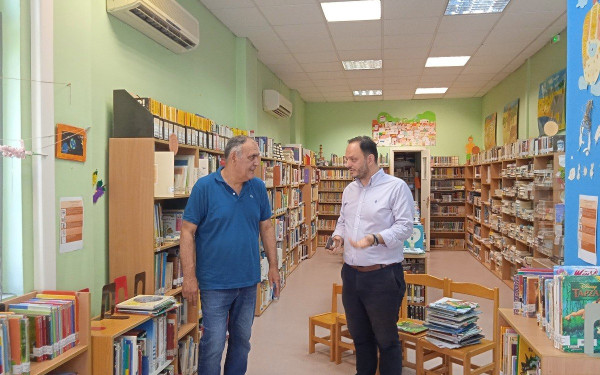 Καλαμαριά: Η Δαήδειος βιβλιοθήκη άνοιξε μετά από ένα χρόνο