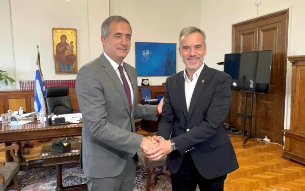 Η ατζέντα Θεσσαλονίκης στο επίκεντρο της συνάντησης Κωνσταντινίδη - Ζέρβα