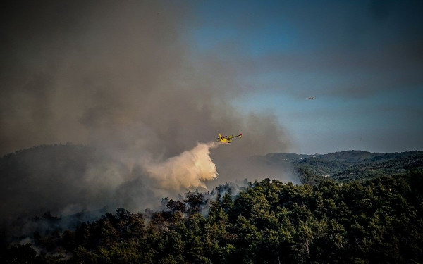 Συνεχείς οι αναζωπυρώσεις σε Δυτική Αττική, Λακωνία και Ρόδο - Έφτασαν οι ευρωπαϊκές ενισχύσεις (βίντεο)