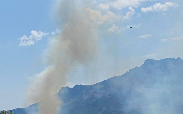 Θάσος: Υπό πλήρη έλεγχο η φωτιά  (βίντεο, φωτ.)