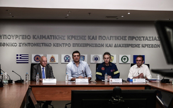 Σε εξέλιξη η σύσκεψη για τη νέα κακοκαιρία