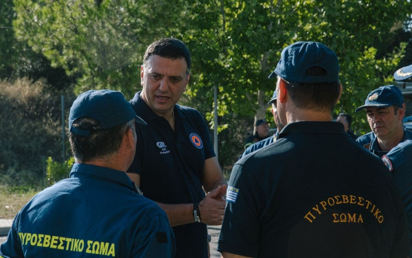 Β. Κικίλιας:  Οι δύο πυρκαγιές Αλεξανδρούπολης και Δαδιάς ενώθηκαν σε μία