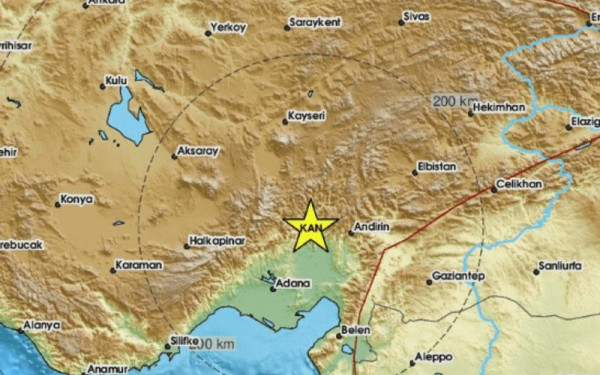 Σεισμός 5,5 Ρίχτερ στην κεντρική Τουρκία (βίντεο)