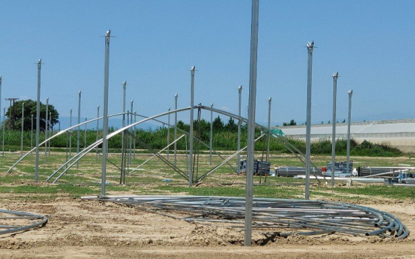 Θερμοκήπια και αντιχαλαζιακά «ασπίδα» των αγροτών στα καιρικά φαινόμενα