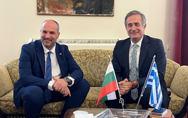 Για την 87η ΔΕΘ συζήτησαν ο ΥΜΑΘ Στάθης Κωνσταντινίδης και ο Γενικός Πρόξενος της Βουλγαρίας