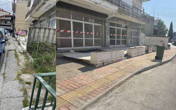 Κατερίνη: Φιλική για τους πεζούς η πόλη με νέα πεζοδρόμια