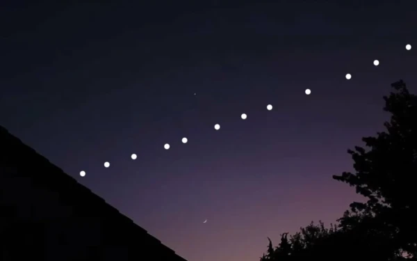 Οι δορυφόροι του Έλον Μασκ «πλημμύρισαν» τον ουρανό της Χαλκιδικής (βίντεο)