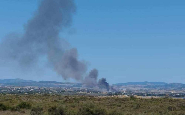 Θεσσαλονίκη: Κινητοποίηση για φωτιά στην Επανομή