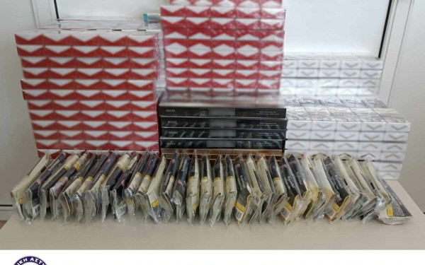 Πέλλα: Έκρυβε στο σπίτι του 561 πακέτα τσιγάρων και 31 συσκευασίες καπνού