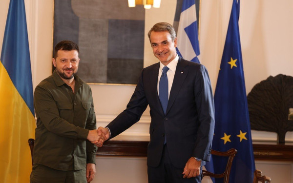 Τηλεφωνική επικοινωνία Κυρ. Μητσοτάκη - Βλ. Ζελένσκι: Η Ελλάδα θα συνεχίσει τη στηρίζει την Ουκρανία