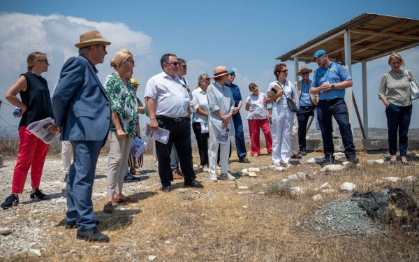 Η Τουρκία ξεκίνησε κατασκευαστικές εργασίες στη «νεκρή» ζώνη της κατεχόμενης Κύπρου