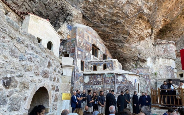 Η Τουρκία έδωσε άδεια να τελεστεί Θεία Λειτουργία στην Παναγία Σουμελά στην Τραπεζούντα στις 23 Αυγούστου