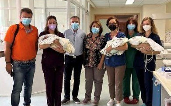 Συγκίνηση για τη επιστροφή των νεογνών στο νοσοκομείο Αλεξανδρούπολης