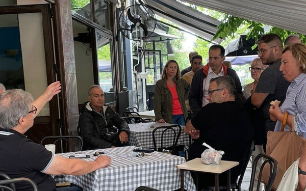 Στην Τριανδρία ο Σπύρος Πέγκας - «Απογοητευμένοι οι κάτοικοι από τη διοίκηση του δήμου Θεσσαλονίκης»