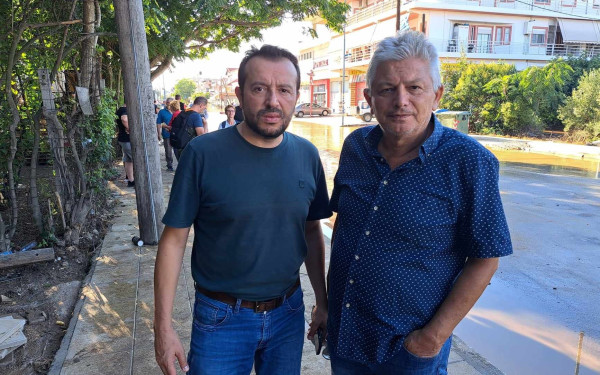 Στο Βόλο ο Νίκος Παππάς (βίντεο, φωτ.)