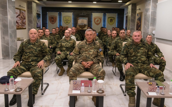 Στρατηγός Φλώρος: Επίσκεψη σε σχηματισμούς του Δ' Σώματος Στρατού