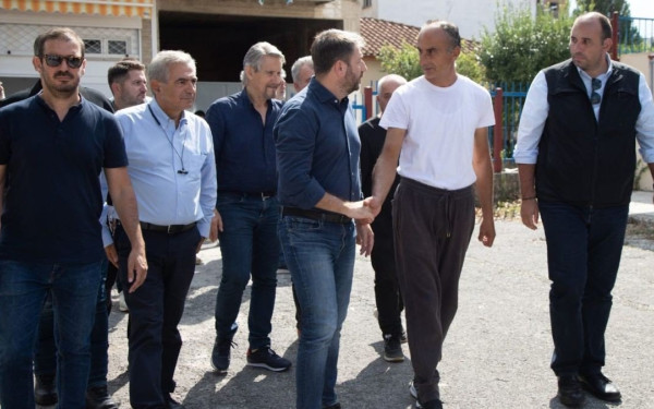 Σε Λάρισα και Βόλο αύριο ο Νίκος Ανδρουλάκης 