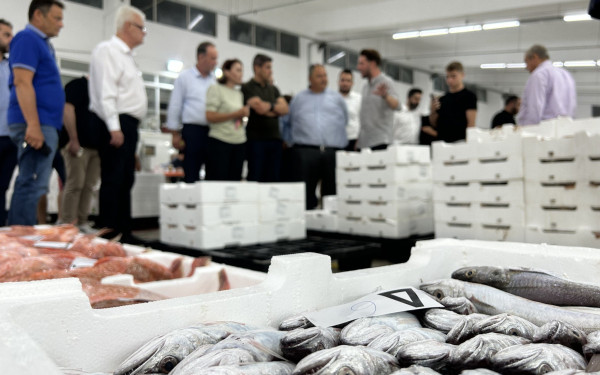 Θεσσαλονίκη: O Αυγενάκης δεσμεύθηκε για  την ανάπτυξη της ιχθυόσκαλας στη Νέα Μηχανιώνα