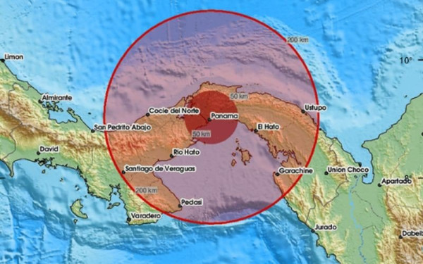 Σεισμός 5,4 Ρίχτερ στον Παναμά