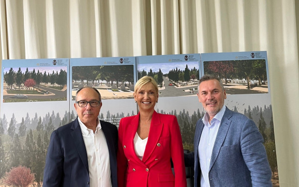 Ξεκινούν σήμερα τα έργα ανάπλασης στα Κοιμητήρια Ευόσμου