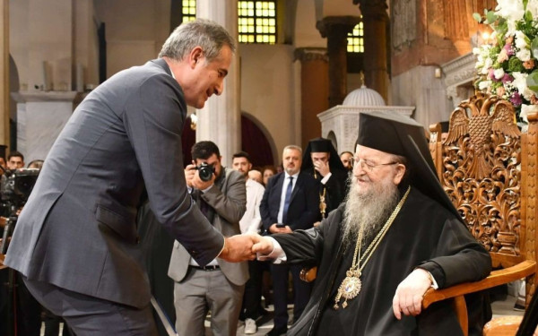 Στ. Κωνσταντινίδης προς Άνθιμο: Ήσασταν και παραμένετε πνευματικός ταγός του τόπου (φωτ.)