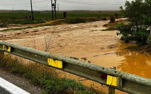 Χρ. Σταϊκούρας - Ν. Ταχιάος:  Αυτοψία στο κατεστραμμένο επίχωμα του ΠΑΘΕ
