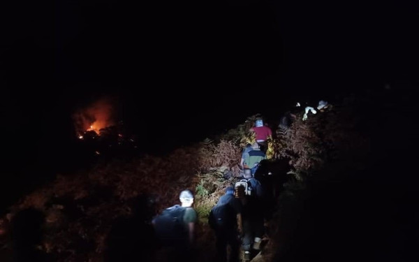 Εκδηλώθηκε φωτιά στη Σαμοθράκη (βίντεο & φωτ.)