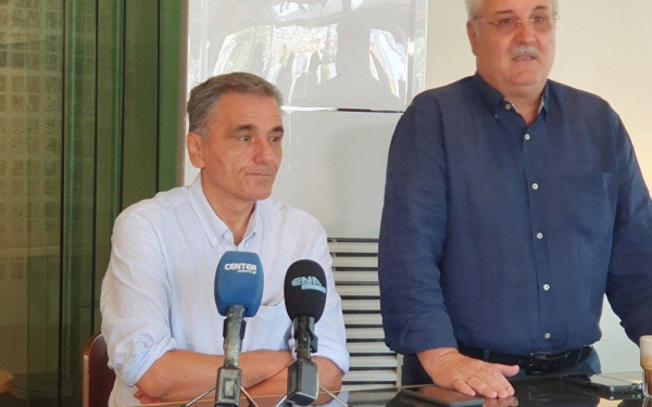 Καβάλα - E. Τσακαλώτος: Βέβαιος για την ενότητα του ΣΥΡΙΖΑ μετά τις εκλογές