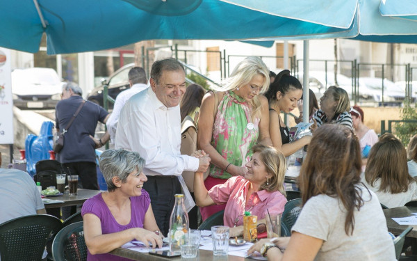 Ο Ιγνάτιος Καϊτεζίδης  γράφει χιλιόμετρα στις γειτονιές με τη «ΔΥΝΑΜΗ ΕΝΟΤΗΤΑΣ»