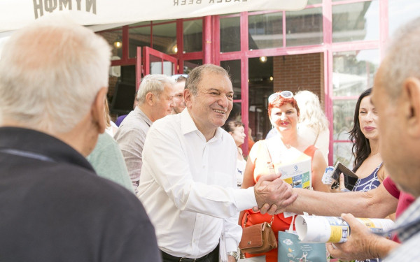H ομάδα της Δύναμης Ενότητας του Ιγνάτιου Καϊτεζίδη παρούσα και στον Χορτιάτη