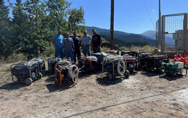 Επιχείρηση ηλεκτροδότησης με γεννήτριες σε χωριά της Θεσσαλίας