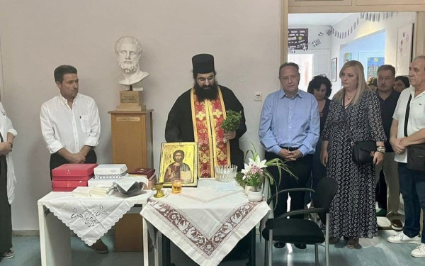 Στ. Αγγελούδης: Η Αυτοδιοίκηση θα είναι δίπλα στη σχολική κοινότητα (φωτ.)
