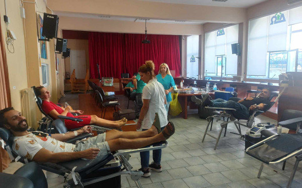 Ωραιόκαστρο: Μήνυμα ζωής έστειλαν δεκάδες αιμοδότες