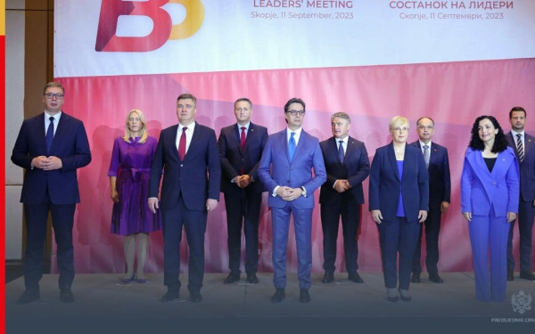 Συνάντηση στα Σκόπια για τους ηγέτες των χωρών του σχήματος Brdo Brioni