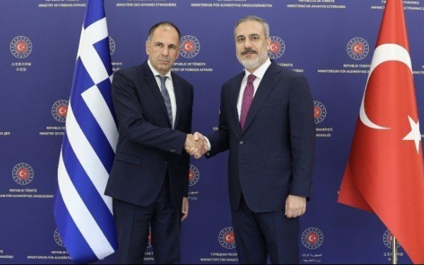Συνάντηση και δείπνο Γεραπετρίτη - Φιντάν στην Κωνσταντινούπολη