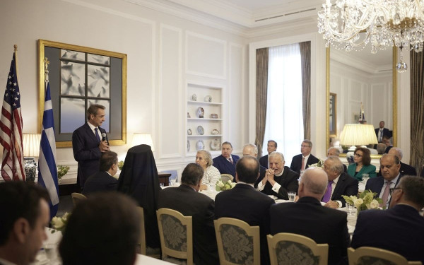 Μητσοτάκης σε ομογενείς στις ΗΠΑ: Οποιαδήποτε ιδέα ή οποιαδήποτε συζήτηση για λύση δύο κρατών στην Κύπρο είναι απλά μη αποδεκτή