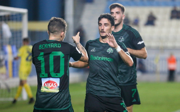 Super League: Σόου Μπερνάρ και περίπατος του Παναθηναϊκού στο Αγρίνιο (βίντεο)