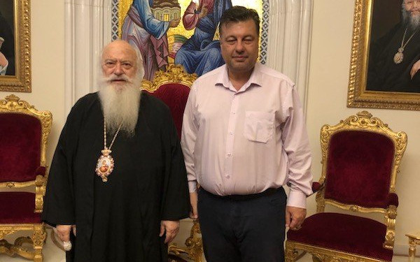 Συνάντηση του επικεφαλής «Πράξεις για τη Μακεδονία» με το Μητροπολίτη Βέροιας