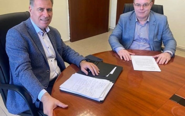 Εθιμοτυπική συνάντηση του Δημάρχου Χαλκηδόνος με τον Πρύτανη του Διεθνούς Πανεπιστημίου Ελλάδος