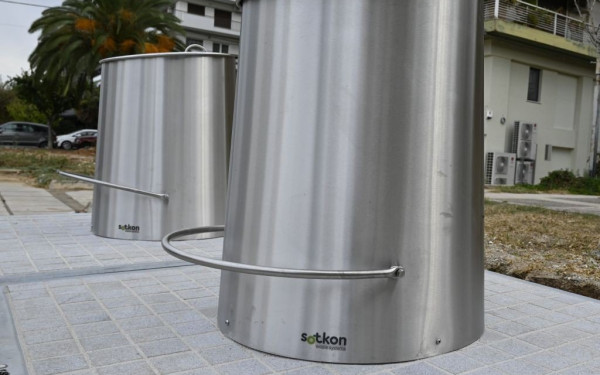 Θεσσαλονίκη: Άρχισαν τα έργα για την επέκταση του δικτύου υπόγειων κάδων 