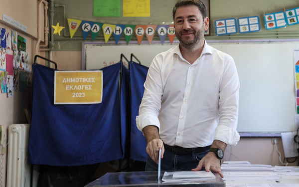 Χαμόγελα και αισιοδοξία στην Χαριλάου Τρικούπη έφεραν οι κάλπες 