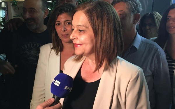 Χρ. Αράπογλου: «Είμαι απολύτως αισιόδοξη για τη νίκη την επόμενη Κυριακή» 