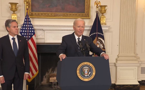 Διάγγελμα Μπάιντεν με προειδοποίηση για τους εχθρούς του Ισραήλ (βίντεο)