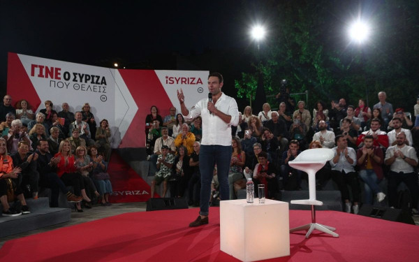 Στ. Κασσελάκης: Θα εγγυόμαστε την άμυνα του τόπου, αλλά δεν θα εμπλεκόμαστε σε περιπέτειες της Αμερικής (φωτ.)