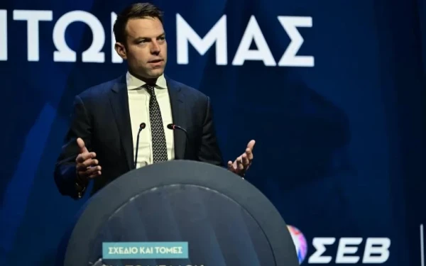 Στέφανος Κασσελάκης στον ΣΕΒ: Όραμά μας μια Ελλάδα παραγωγός