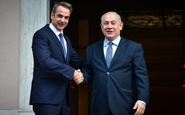 Τηλεφωνική επικοινωνία του Κυριάκου Μητσοτάκη με τον πρωθυπουργό του Ισραήλ Μπενιαμίν Νετανιάχου	