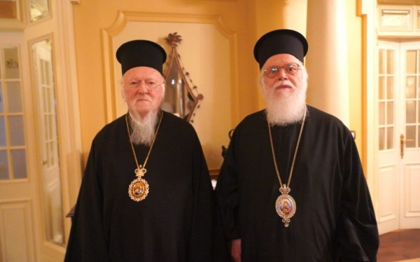 Συνάντηση Βαρθολομαίου - Αναστάσιου στην Αθήνα (φωτ.)